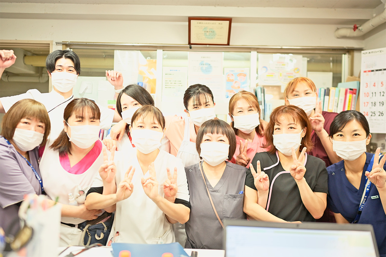 病棟集合写真（8階）