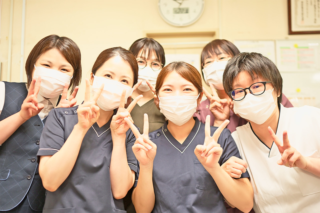 病棟集合写真（1階：救急外来）